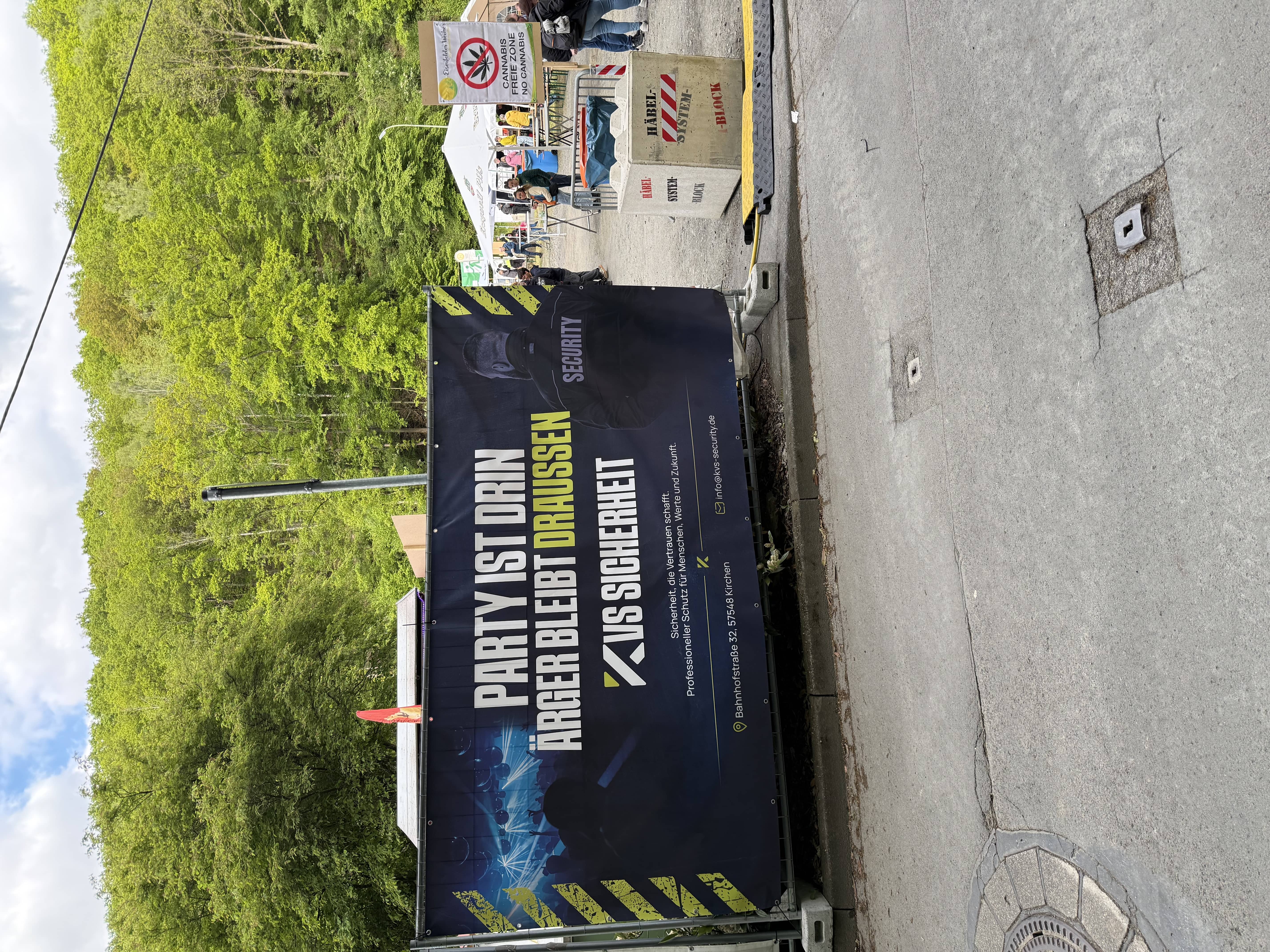 KVS Sicherheit beim Eiserfelder Weiher Open Air