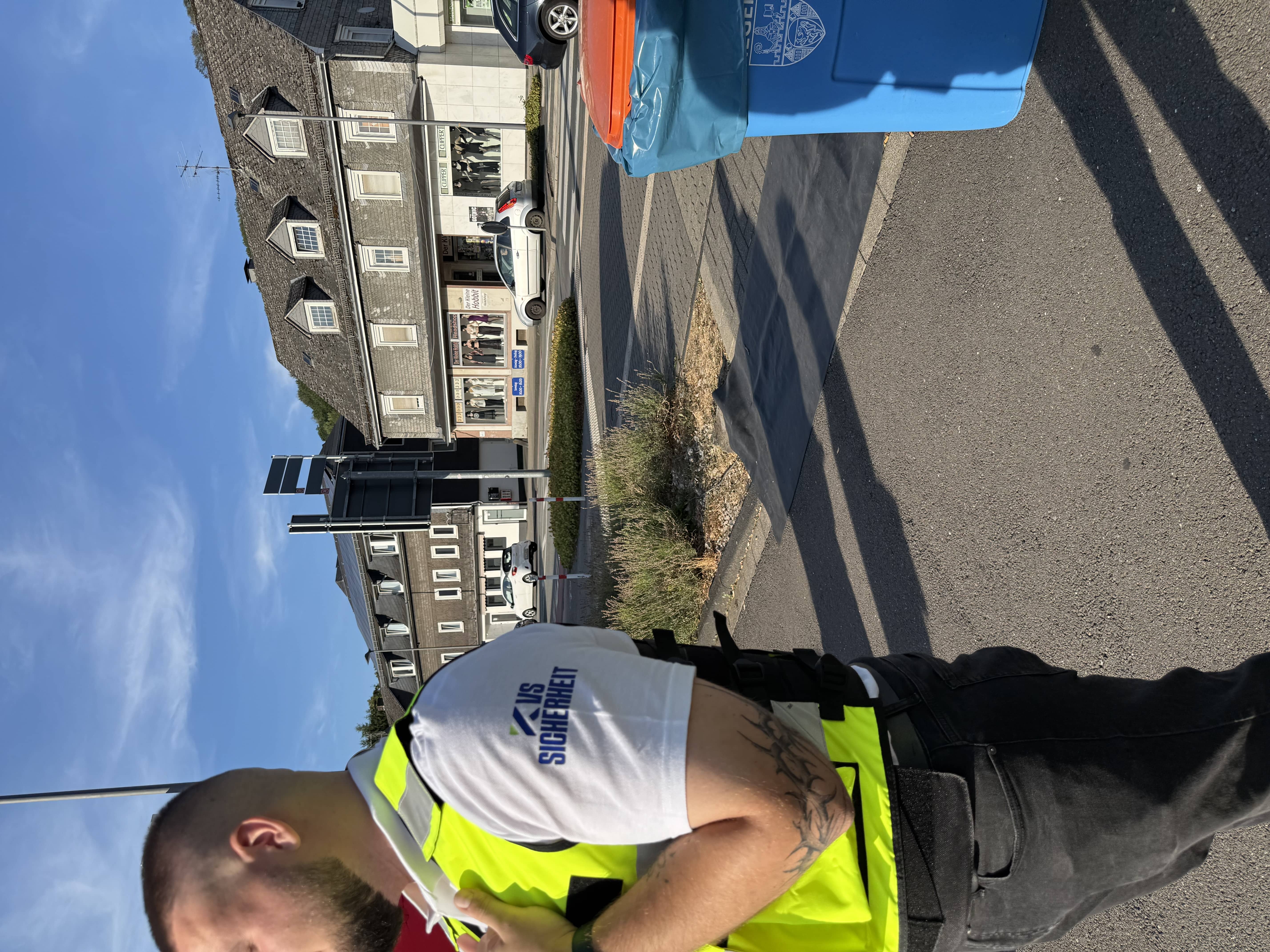 KVS Mitarbeiter im Veranstaltungsschutz